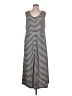 Torrid Stripes Black Casual Dress Size 1X Plus (1) - photo 1