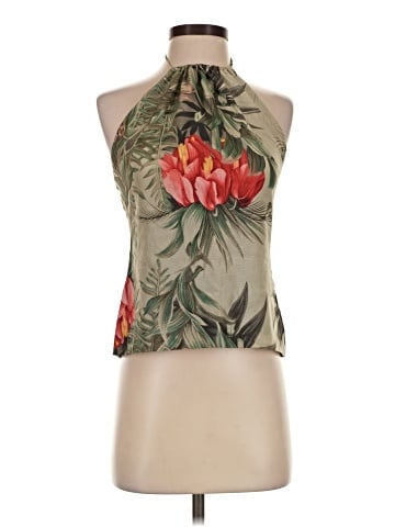 Dana Buchman Sleeveless Silk Top (view 1)
