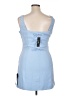 Lulus Solid Blue Casual Dress Size XL - photo 2