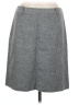 Talbots Chevron-herringbone Gray Casual Skirt Size 6 - photo 1