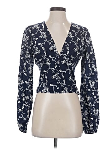 Lulus Long Sleeve Blouse (view 1)