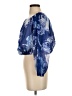 Express 100% Polyester Blue 3/4 Sleeve Blouse Size S - photo 5