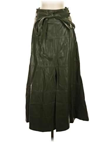 Tanya Taylor Faux Leather Skirt (view 1)