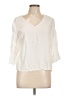 Rusttydustty 100% Viscose Ivory 3/4 Sleeve Blouse Size XL - photo 1