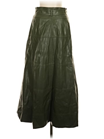 Tanya Taylor Faux Leather Skirt (view 2)