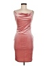 Shein Solid Pink Cocktail Dress Size M - photo 1