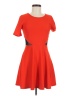 Forever 21 Color Block Red Cocktail Dress Size M - photo 1