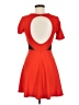 Forever 21 Color Block Red Cocktail Dress Size M - photo 2