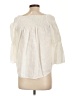 Zara Ivory 3/4 Sleeve Blouse Size L - photo 2