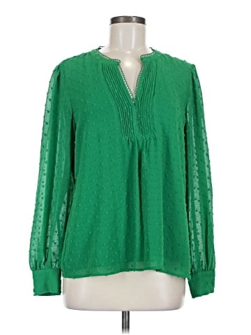 CeCe Long Sleeve Blouse (view 1)