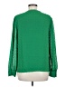 CeCe 100% Polyester Green Long Sleeve Blouse Size M - photo 2