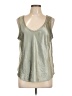 Gap 100% Polyester Green Sleeveless Top Size L - photo 1