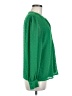 CeCe 100% Polyester Green Long Sleeve Blouse Size M - photo 4