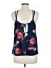Papermoon Blue Sleeveless Blouse Size M - photo 2