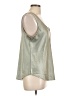 Gap 100% Polyester Green Sleeveless Top Size L - photo 4