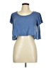 Altar'd State Blue Short Sleeve Top Size M - photo 1