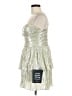 Lulus Metallic Silver Cocktail Dress Size M (estimated) - photo 5