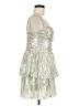 Lulus Metallic Silver Cocktail Dress Size M (estimated) - photo 4