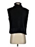 GOLDIE 100% Cotton Black Turtleneck Sweater Size S - photo 1