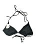 Assorted Brands Solid Black Swimsuit Top Size M - photo 2