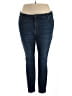 Old Navy Solid Blue Jeans Size 22 - photo 1