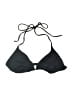 Assorted Brands Solid Black Swimsuit Top Size M - photo 1