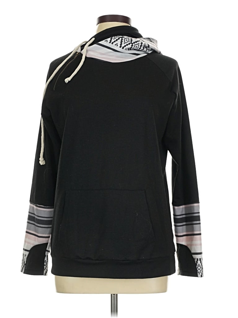 Pre-owned Unbranded Sweatshirt In Black