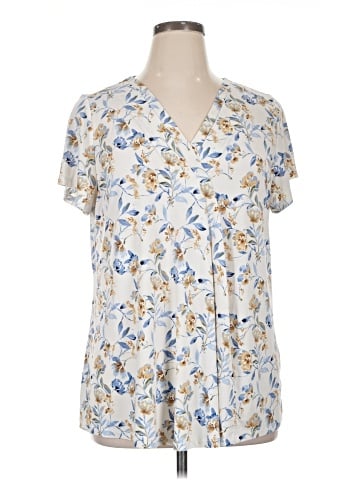Lane Bryant Short Sleeve Blouse (view 1)