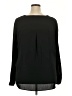 Maurices 100% Polyester Black Long Sleeve Blouse Size 24 (3) - photo 2