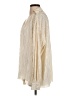 showpo 100% Polyester Ivory Long Sleeve Blouse Size 4 - photo 5