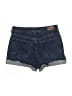 Hollister Floral Blue Denim Shorts Size 3 - photo 2