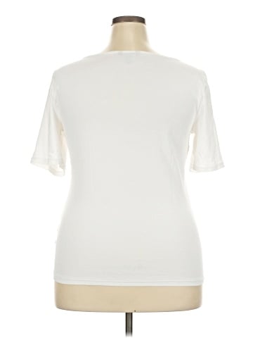 Lauren by Ralph Lauren Short Sleeve Top (view 2)