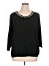 Cathy Daniels 100% Acrylic Black Pullover Sweater Size 1X - photo 1