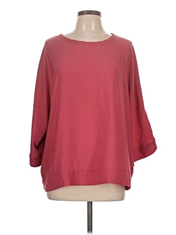 Ruby Ribbon 3/4 Sleeve Top (view 1)