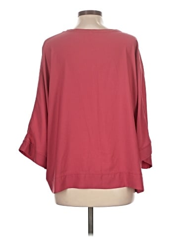 Ruby Ribbon 3/4 Sleeve Top (view 2)