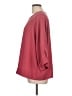 Ruby Ribbon 100% Polyester Burgundy 3/4 Sleeve Top Size XL - photo 5