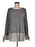 Ann Taylor LOFT Gray Long Sleeve Top Size L - photo 1