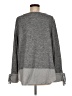 Ann Taylor LOFT Gray Long Sleeve Top Size L - photo 2