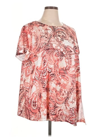 Terra & Sky Short Sleeve Blouse (view 1)