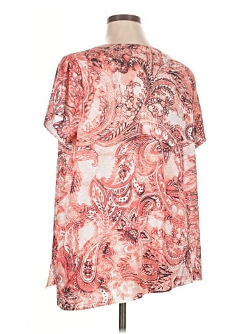 Terra & Sky Short Sleeve Blouse (view 2)