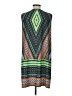 MSK Print Green Casual Dress Size L - photo 2