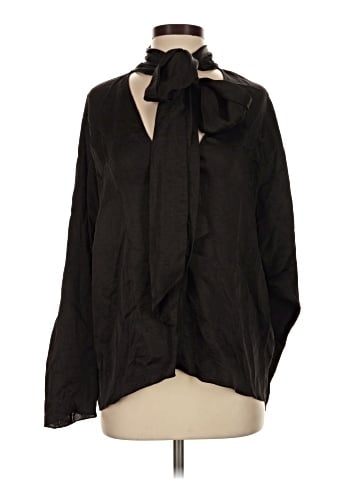 Massimo Dutti Long Sleeve Blouse (view 1)