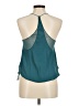 Intimately by Free People 100% Polyester Teal Sleeveless Blouse Size XS - photo 2