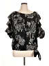 Vince Camuto 100% Polyester Black 3/4 Sleeve Blouse Size XL - photo 1