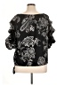Vince Camuto 100% Polyester Black 3/4 Sleeve Blouse Size XL - photo 2