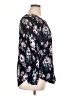 Chaps Black 3/4 Sleeve Blouse Size 1X - photo 4