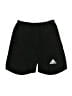 Adidas 100% Polyester Solid Black Athletic Shorts Size 7 - photo 1
