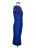 Reiss Solid Blue Cocktail Dress Size 2 - photo 4