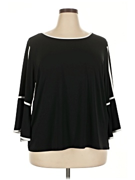 Faith & Zoe 3/4 Sleeve Top (view 1)