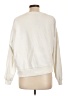 Zara Graphic White Pullover Sweater Size Lg Petite - photo 2